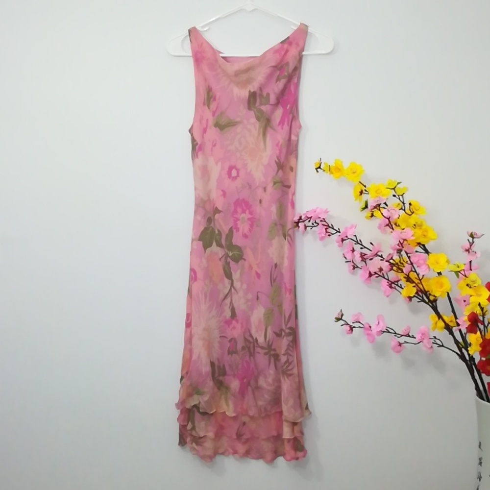 Ralph Lauren pink floral dress - Picture 5 of 8